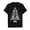 Black 2, variant on Funny Christmas Tree X-mas Lights Santa T-Shirt for Men Women Cotton Summer Top Tee