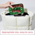 thumbnail image 6 of Christmas Velvet Travel Organizer with Removable Compartment - Portable Jewelry Necklace Organizer Box - Gift, 6 of 7