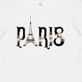 thumbnail image 4 of Inktastic Paris Eiffel Tower with Flowers Boys or Girls Baby T-Shirt, 4 of 5