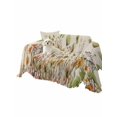 thumbnail image 2 of Sage Green Yellow Spring Floral Couch Cover for 2 Cushion Couch, Watercolor Botanical Summer Flowers Washable Love Seat Sofa Covers Slipcover, Throw Sofa Covers for Pets, Furniture Protector 71"x102", 2 of 9