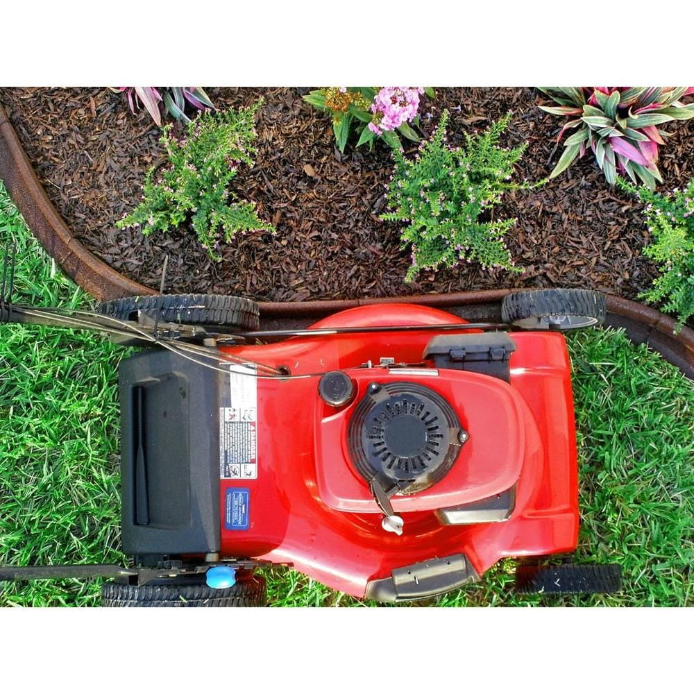 EcoBorder 4 ft. Red Rubber Landscape Edging (6-Pack)