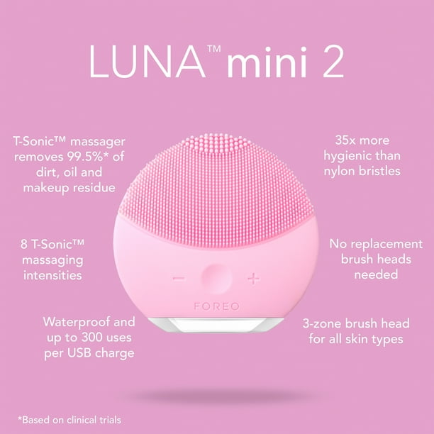 FOREO LUNA mini 2 ピンク Foreo Luna Mini 2 – Oh Beauty