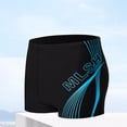 thumbnail image 4 of Herrnalise Swim Jammers for Men Square Leg Swimsuit Athletic Training Quick Dry Chlorine Resistant Mens Swim Briefs For 4XL, 4 of 5
