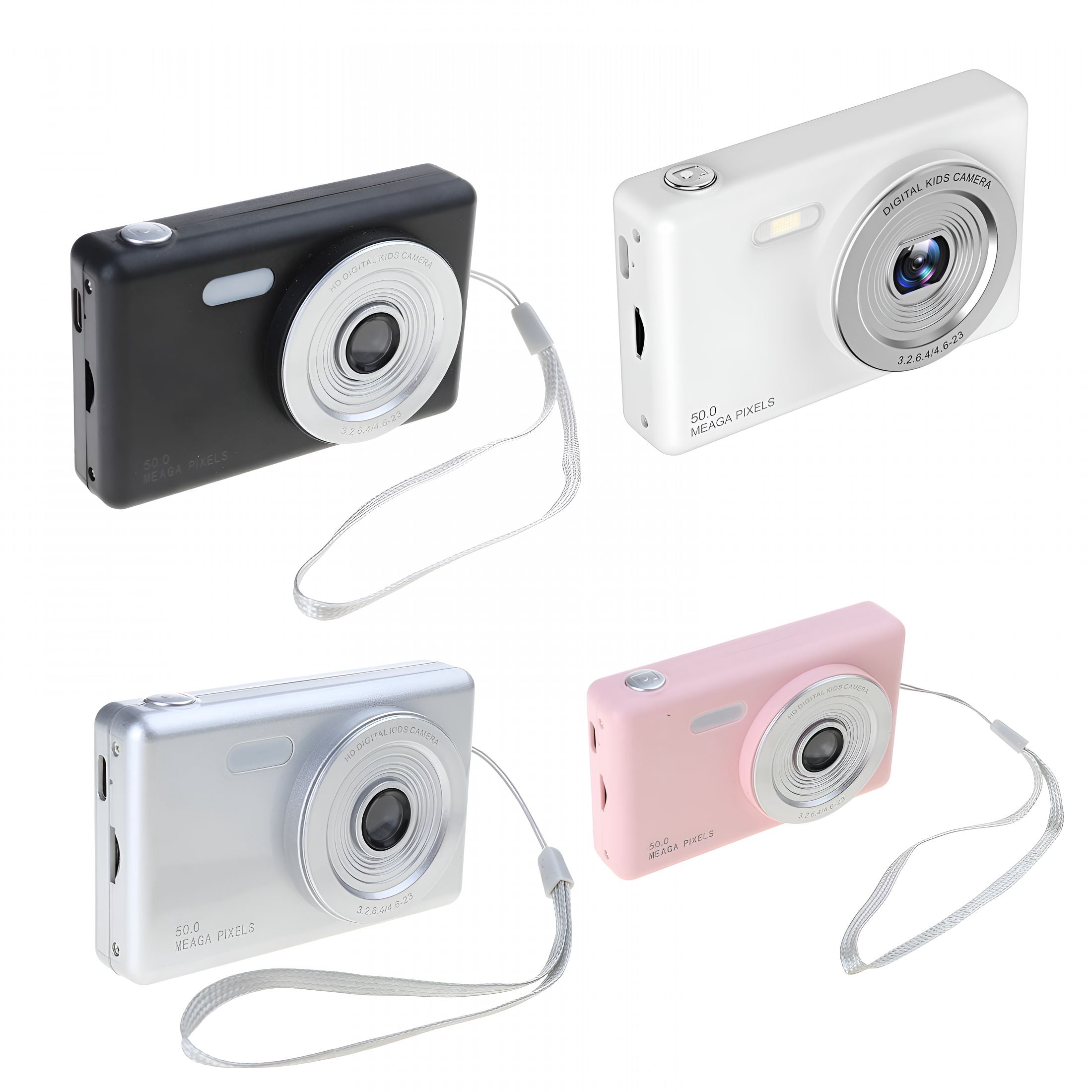 GJX Portable Camera Digital Camera Anti Shake 8X Zoom Point and Shoot Camera