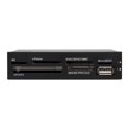 thumbnail image 2 of StarTech.com 3.5in Front Bay 22-in-1 USB 2.0 Internal Multi Media Memory Card Reader with Simultaneous Access for CF/SD/MMC/MS/xD Cards, Black (35FCREADBK3), 2 of 4