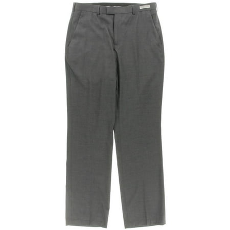 Perry Ellis Mens Non-Iron Modern Fit Dress Pants