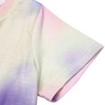 thumbnail image 6 of Arshiner Girls Casual Short-Sleeve T-Shirt Cute Print Twist Front Summer Blouse for Girls Tunic Tee Tops, 6 of 7