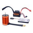 thumbnail image 1 of Motor sin escobillas F540 3300KV 4370KV con conjunto combinado ESC 60A para coche y camión a control remoto 1/10, 1 of 9