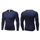 thumbnail image 4 of pstuiky Camisas suaves de manga larga para hombre, Camisa deportiva transpirable de manga larga y cuello redondo para hombre, color liso top de hombre l, 4 of 4