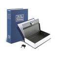 thumbnail image 1 of Caja De Seguridad Con Diseño De Libro Diccionario 18 Cm Con Llave VIMI Color azul, 1 of 10