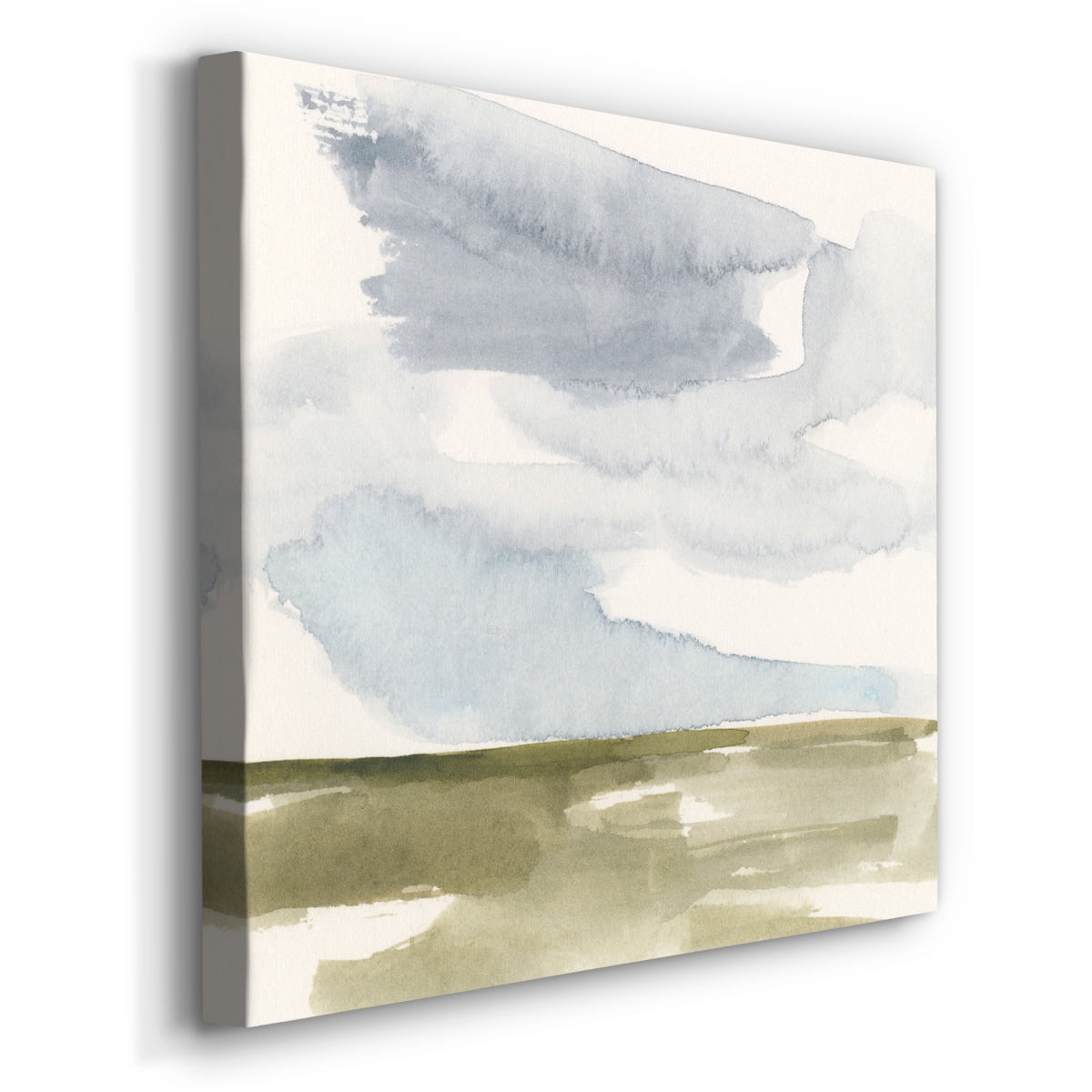 Wexford Home Open Field Sketch II-Premium Gallery Wrapped Canvas, 10" x 10" - Ready to Hang