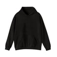 thumbnail image 3 of Grblisyd Boys Girls Fashion Hoodies Kids Solid Color Long Sleeve Hooded Sweatshirts with Pocket 5-12 Years, 3 of 6