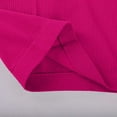 thumbnail image 6 of QUNYINEY Crop Tee Shirts for Women Pink Short Sleeve Summer Ribbed Shirt V Neck Casual Yoga Loose Fit Tops, 6 of 6