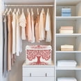 thumbnail image 6 of Foldable Fabric Storage Bin With Handle Collapsible Basket Box Storage With Lid Organizer Life, 6 of 7