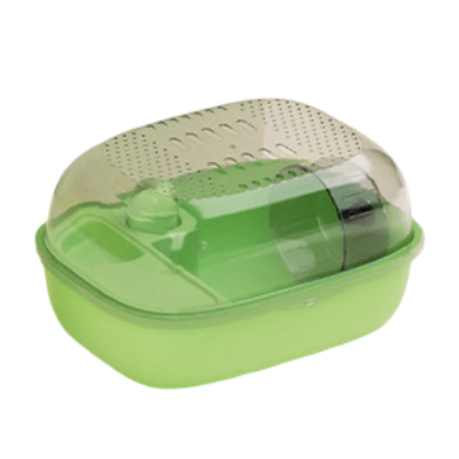 Large Clear Small Animal Cage Habitat with Accessories, Portable Hamster House with Exercise Wheel for Mice, Rats, Guinea Pigs - Indoor Outdoor Travel Carrier Pet Supplies