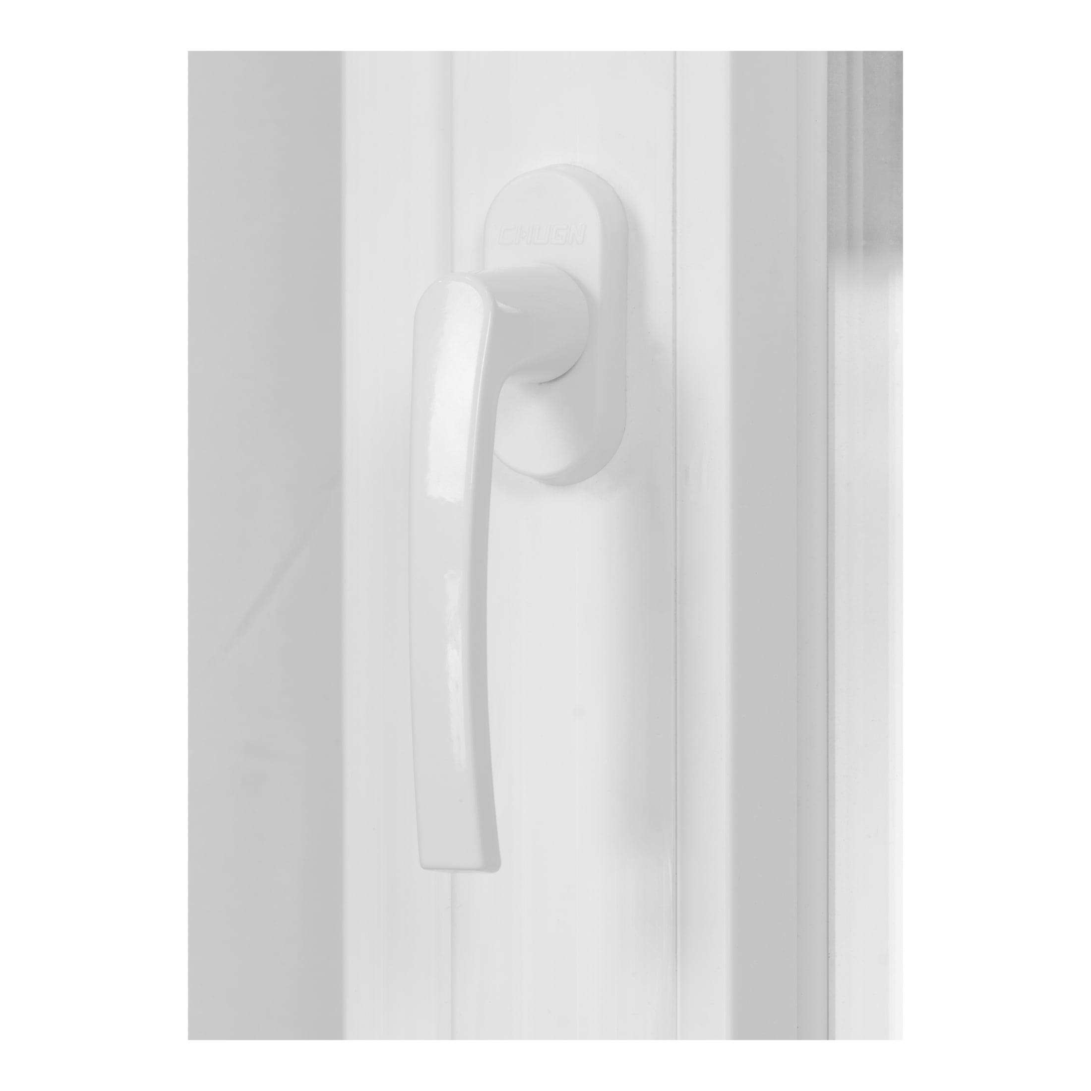 24 in. x 36 in. White Vinyl Double-Pane LowE3 Insulated Tilt & Turn European Window