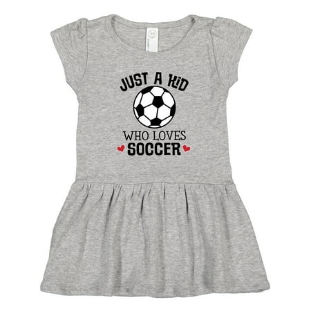 

Inktastic Soccer Sports for Kids Gift Toddler Girl Dress