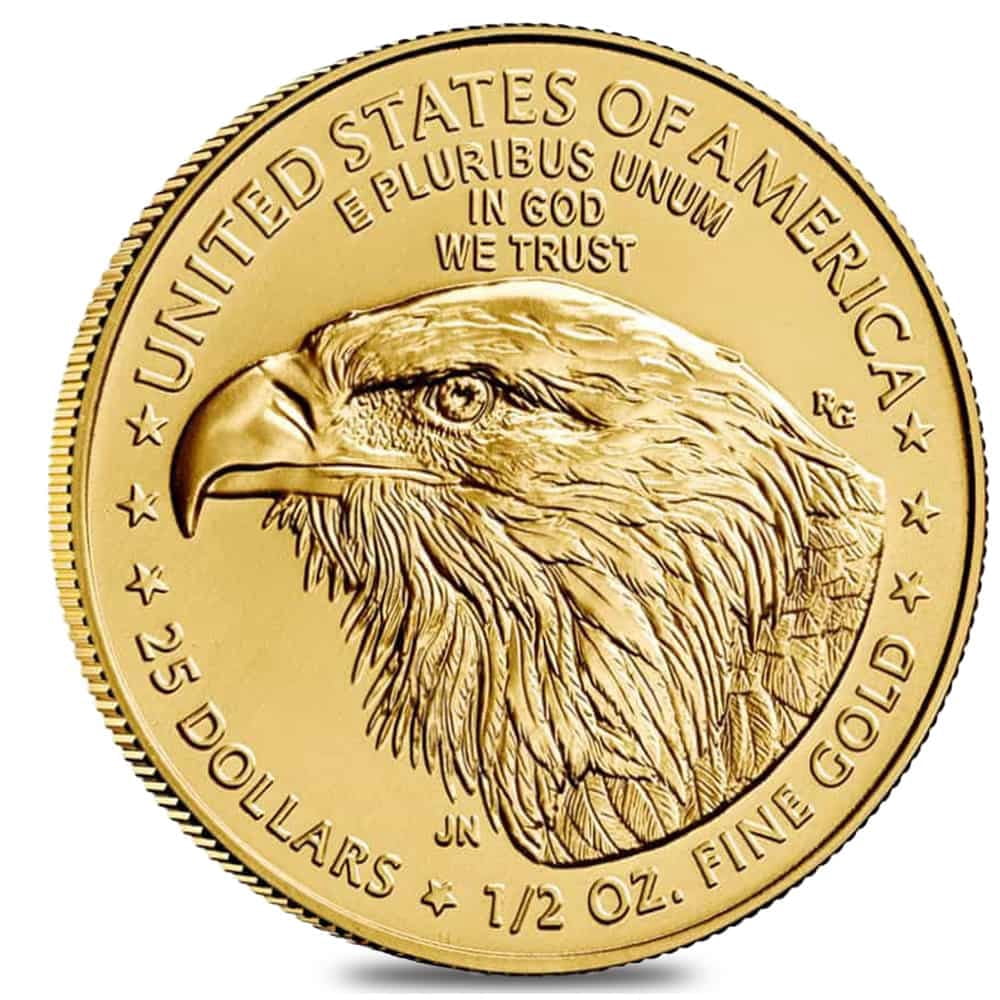 2026 1/2 oz Gold American Eagle $25 Coin BU