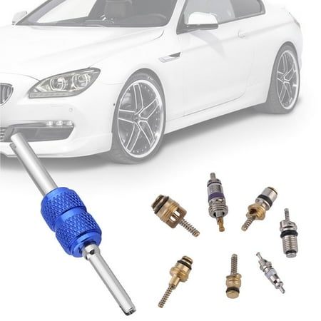 40PCS Car Auto A/C Air Conditioning Refrigerant Valve Core Remover Tool R134A