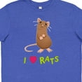 thumbnail image 4 of Inktastic I Love Rats Youth T-Shirt, 4 of 5