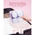 thumbnail image 5 of Mrsdry Travel Bottles for Toiletries 8 Pack, Travel Size Toiletries, Tsa Approved Travel Size Containers 3oz, with Travel Essentials Clear Bag, Leak Proof Silicone Squeezable Creams Jars, 5 of 10