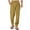 Yellow, variant on Plebaso Men's Casual Pants Summer Beach Vacation Pants Solid Color Lightweight Trousers with Pockets