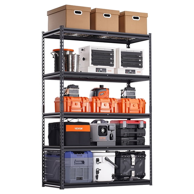 VEVOR Storage Shelves 5 Tier Adjustable Heavy Duty Garage Shelving Units 3000 lbs