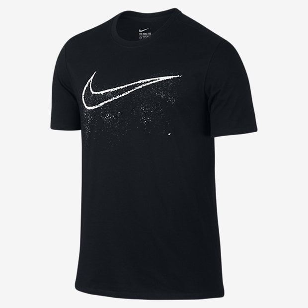nike middle swoosh t shirt