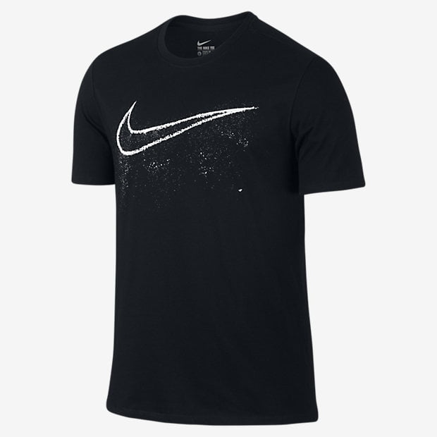 Nike - Chalk Swoosh Men's Athletic Cut T Shirt Size XL - Walmart.com ...