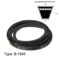thumbnail image 2 of Unique Bargains B-1549 V-Belts Drive Belt 1549mm Inner Girth Rubber, 2 of 6