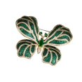 thumbnail image 2 of Broche de mariposa para mujer, alfiler para el pecho, alfiler para el cuello, alfiler para vestido, aniversario, boda, fiesta, accesorios para ropa, Verde, 2 of 8