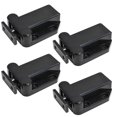 thumbnail image 1 of 4pcs Self-locking Door Catch Door Drawer Cabinet Catch Push To Open Device for Furniture Cabinet Cupboard (Black), 1 of 4