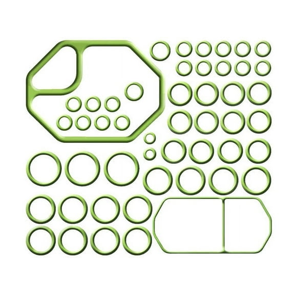 A/C System O-Ring and Gasket Kit - Compatible with 1997 - 2010 Honda CR-V 1998 1999 2000 2001 2002 2003 2004 2005 2006 2007 2008 2009