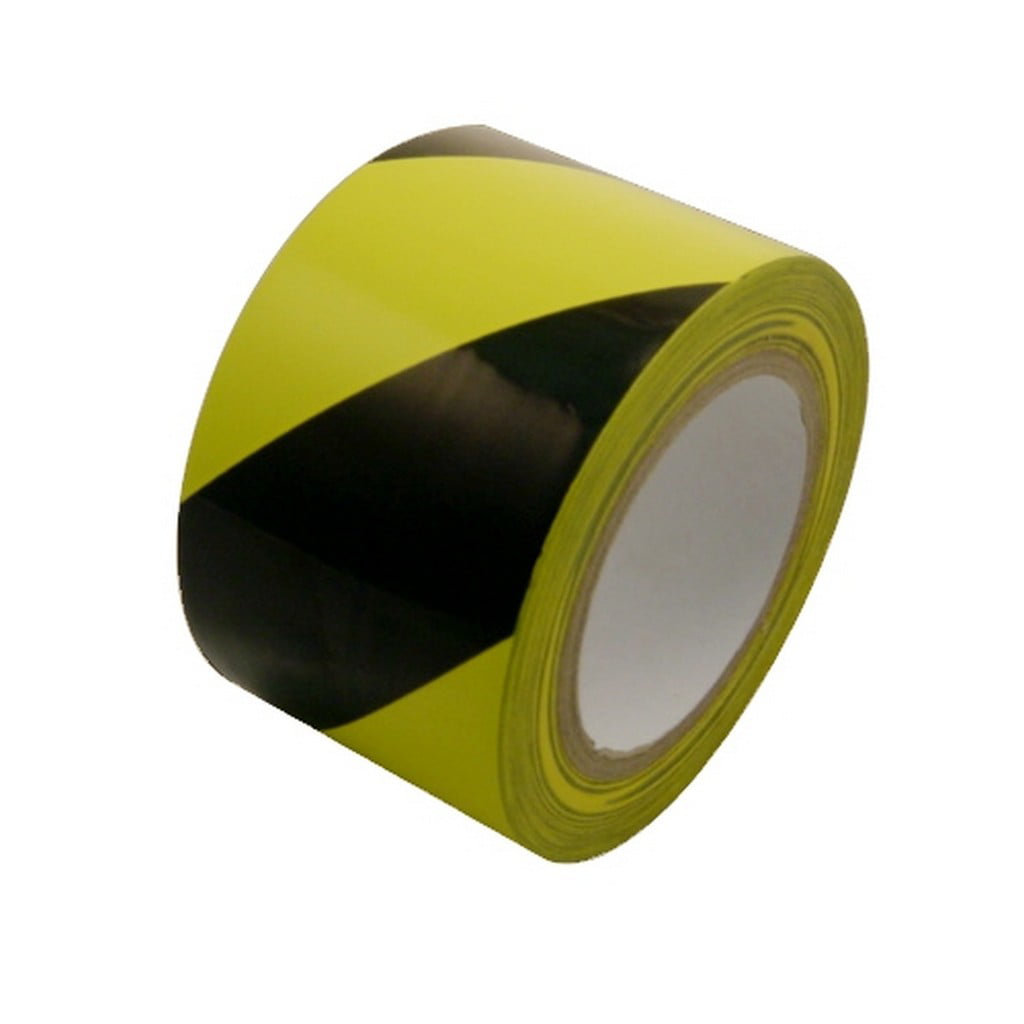 Sst-636 3 X 36 Yard Roll Black / Yellow Vinyl Safety Stripe Tape ...