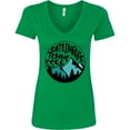 thumbnail image 3 of Inktastic Gatlinburg, Tennessee Mountains Women's V-Neck T-Shirt, 3 of 5