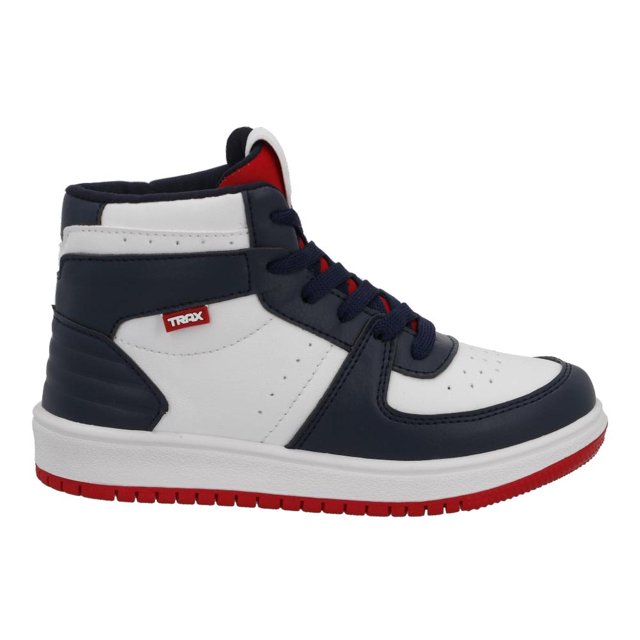 Tenis Niña Trax Botín Urbano Casual blanco 18.5