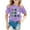 Purple, variant on GDREDA Girl Clothes Shirts For Teen Kids Girls Child Short Sleeve St Patricks Day Prints T Shirt Trendy Girls Fans Present Tops Summer Tops Trendy Grey,10-11 Years