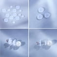 thumbnail image 4 of 9mm 20 unids/set Anti-hiperplasia Piercing discos curativos platillo anillo de fijación de silicona, 4 of 5