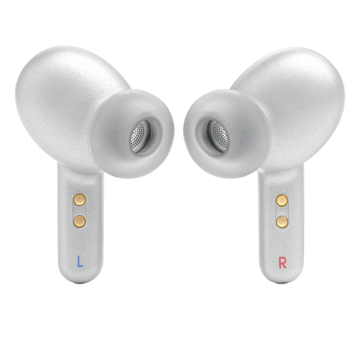 JBL Live Pro 2 True Wireless Noise Cancelling Earbuds (Silver 