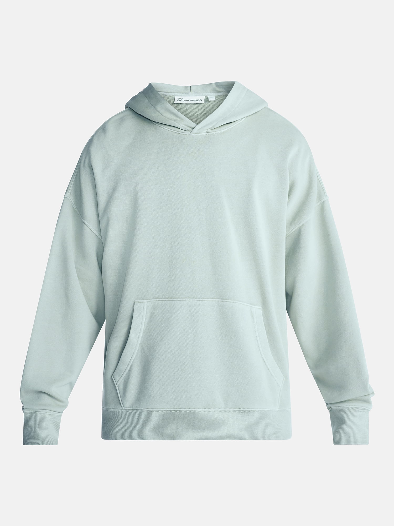 No Boundaries Oversized Hoodie with Long Sleeves, Men's XS-4XLT