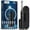 Black, variant on Byujiro Electric Toothbrush with 8 Brush Heads and Travel Case, 6 Cleaning Modes Upgraded Toothbrush Longer Faster Charging