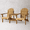 Brown, variant on Double Wooden Adirondack Garden Chair with Table, All Weather Nordwood Outdoor Seating Patio Garden Deck Conversation Bistro Set Curved Slat Backrest