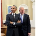 thumbnail image 2 of President Barack Obama And Vice President Joe Biden In The Oval Office History (24 x 36), 2 of 2