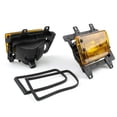 thumbnail image 2 of Front Bumper Yellow Fog Lights Plastic Lens Kit For 85-93 BMW E30 3-Series Sedan, 2 of 7