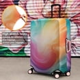 thumbnail image 4 of Rainbow Tie Dye Swirl Pattern Luggage Cover Fashion Suitcase Cover Baggage Covers Fit 25-28 Inch Luggage (Go Travel), 4 of 5