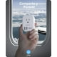 thumbnail image 3 of Adaptador de Enchufe LENCENT Inglés Blanco con 4 Salidas CA, 2 USB-C y 2 USB-A para Viaje a Reino Un, 3 of 7