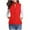 Red, variant on Vest Jacket Women Sevevn Women's Quilted Vest, Stand Collar Lightweight Zip Padded Gilet