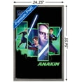 thumbnail image 3 of Star Wars: The Clone Wars - Anakin Wall Poster, 22.375" x 34", Framed, 3 of 6
