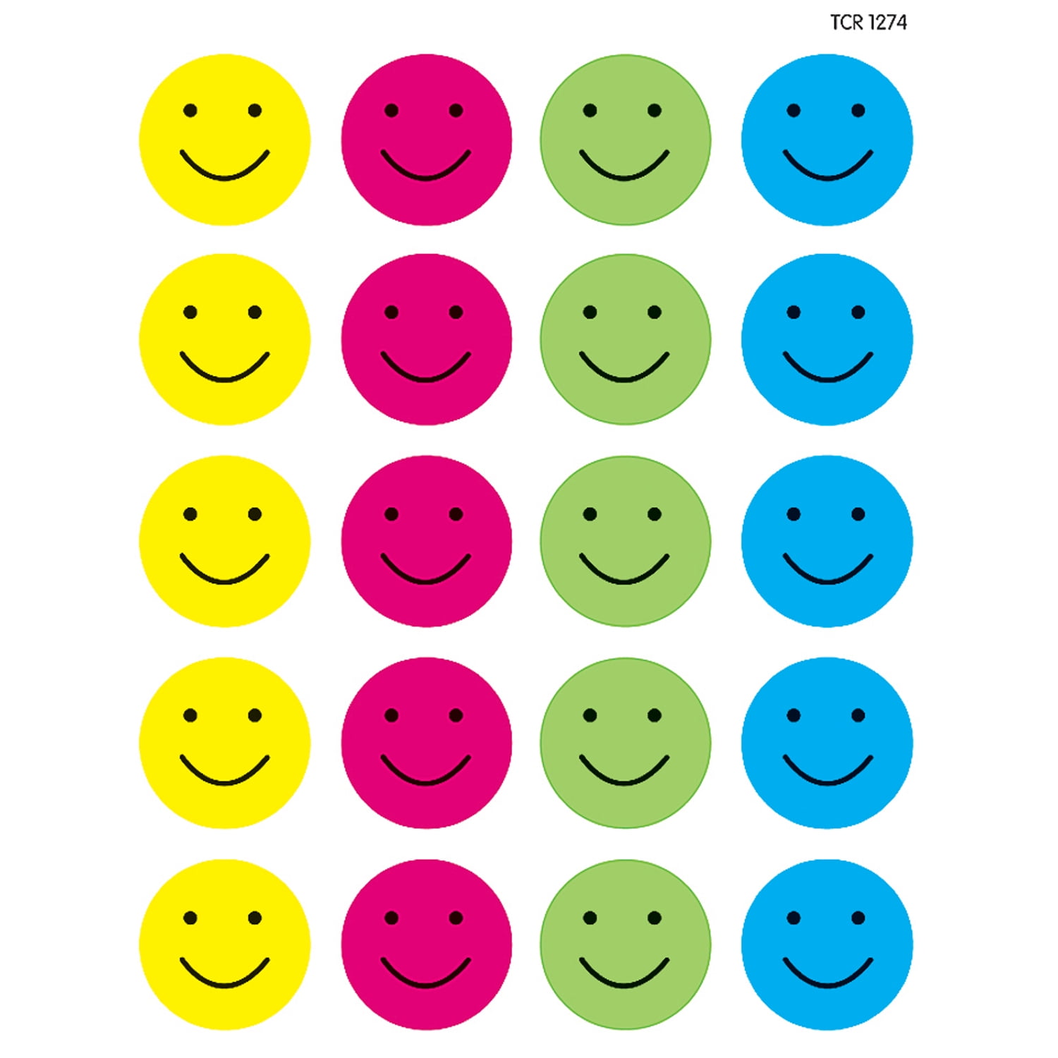 Favours 6 sheets Smiles Dots Stickers x 24 Teachers Reward Charts Smile Dot 