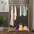 thumbnail image 5 of Miumaeov Elegance Metal Clothing Clothes Rack with Wheels for Retail Clothing Store Display, 5 of 14
